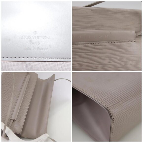 LOUIS VUITTON Epi Dinar Tote Bag Lilac - Picture 12 of 15